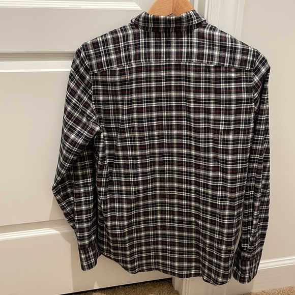 ✨Like New✨Lauren Ralph Lauren plaid button up shirt 🖤♥️💛 - Picture 3 of 4